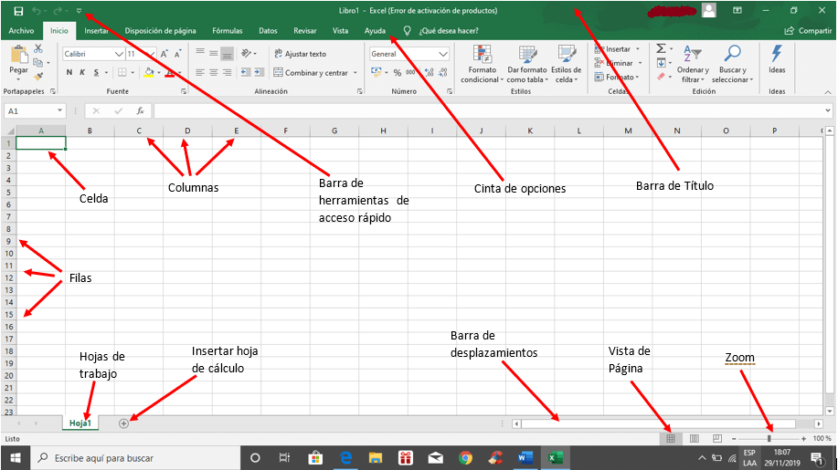 Introducción a Excel