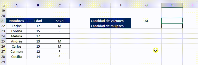 Funciones básicas Excel III