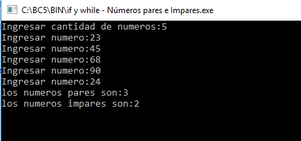 c++ - Números pares e impares
