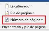 Cómo enumerar páginas en Word