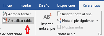 Cómo hacer un índice en word 2010/2007