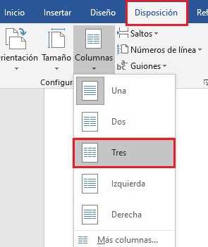 Cómo hacer trípticos en Word