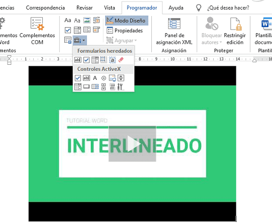 Cómo insertar un video en Word