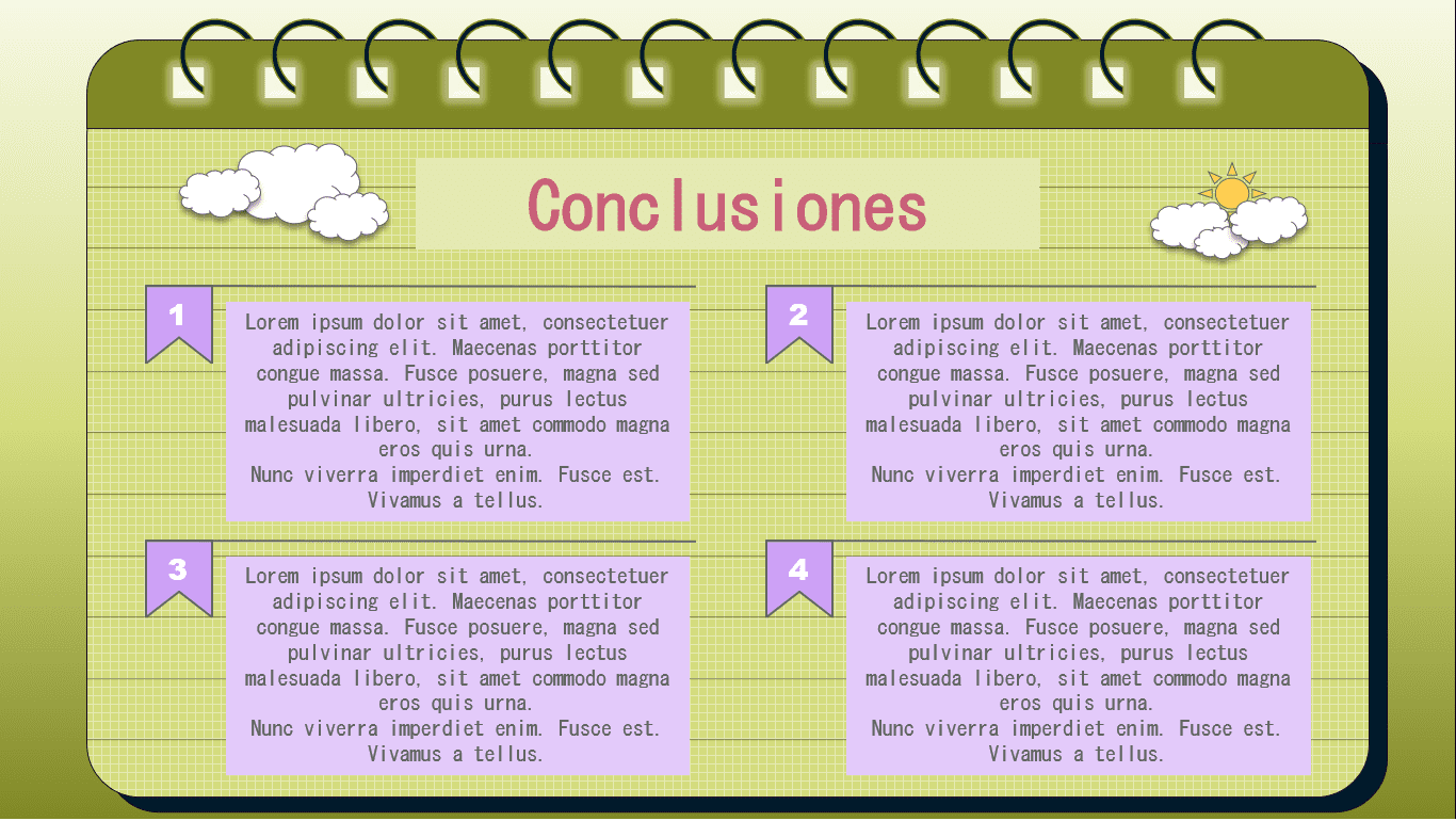 Diapositivas creativas en PowerPoint