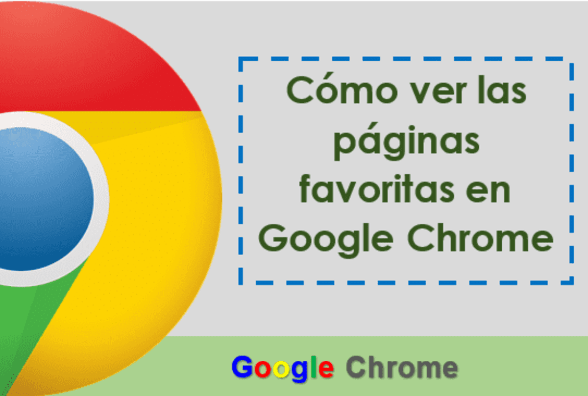 Cómo ver las páginas favoritas en Google Chrome