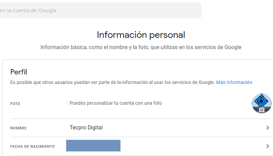 Cómo cambiar el nombre del correo Gmail