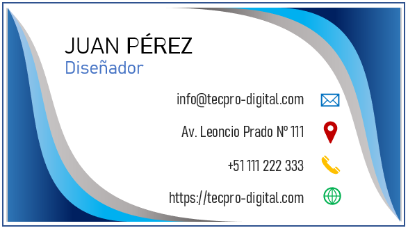 Cómo hacer tarjetas de presentación en Word - Tecpro Digital