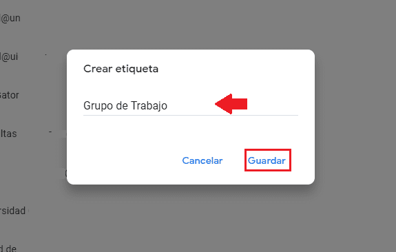 Crear grupo de contactos de Gmail para usar en Meet y Classroom