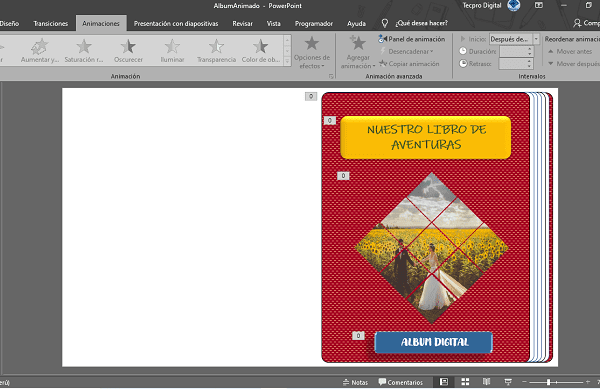 Cómo hacer un álbum digital en PowerPoint