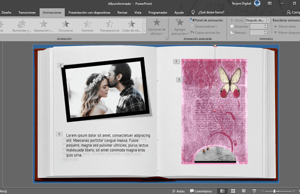 Cómo hacer un álbum digital en PowerPoint