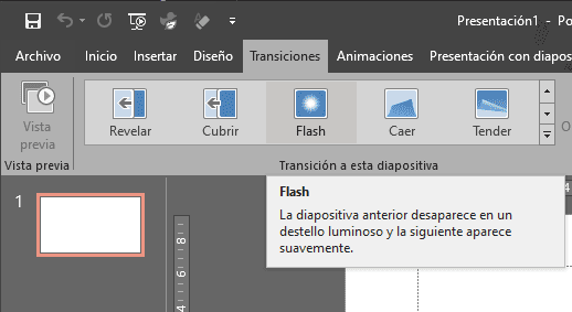 Qué es y cómo aplicar transiciones en PowerPoint