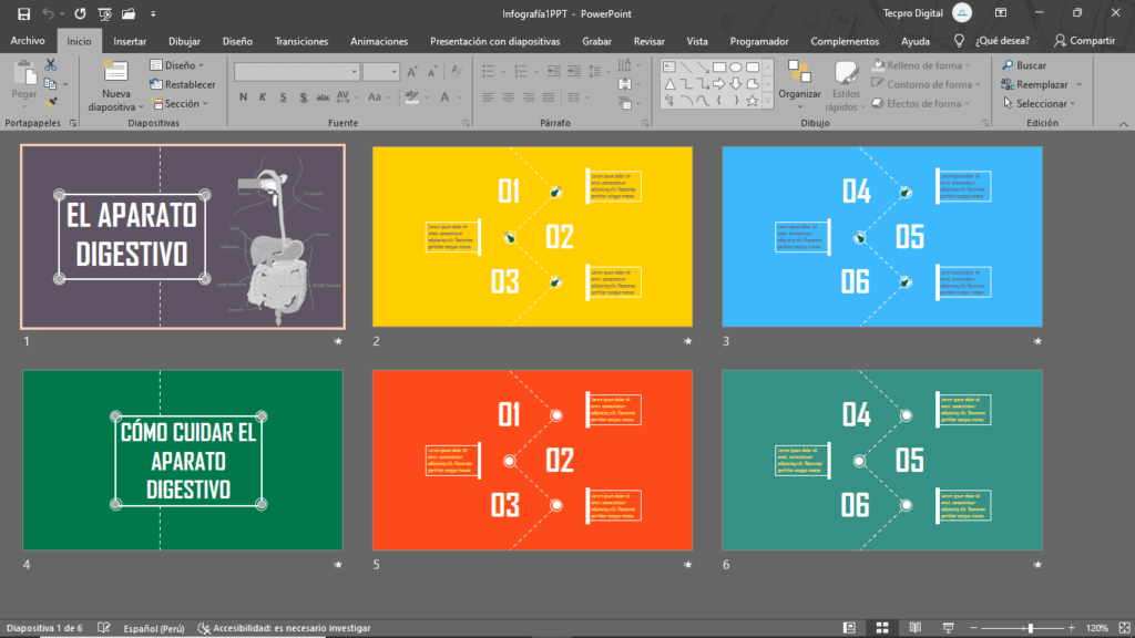 Cómo hacer una infografía en PowerPoint