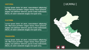 Mapa interactivo: Mapa del perú con sus departamentos