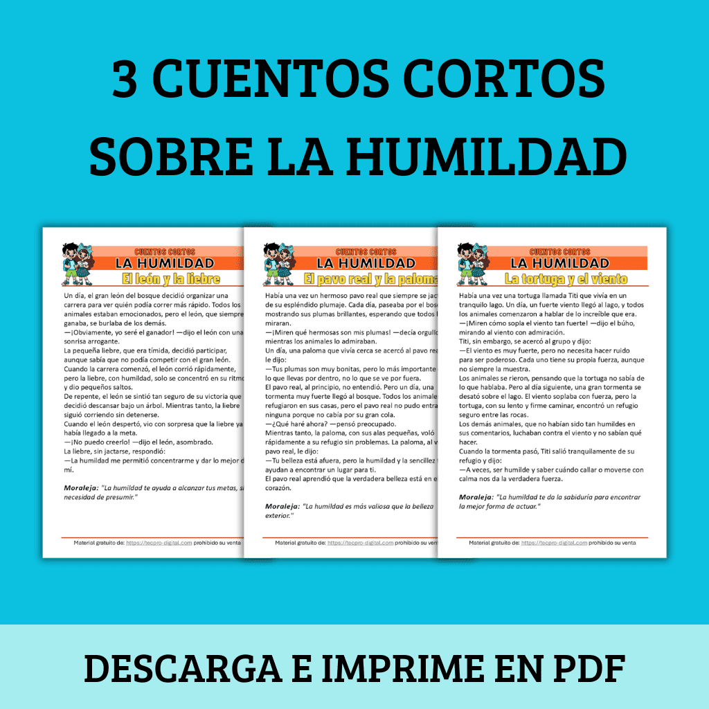 Cuentos Cortos sobre la Humildad Historias con Moralejas