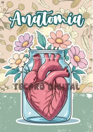 Carátulas de Anatomía para Imprimir en PDF - Portadas Creativas
