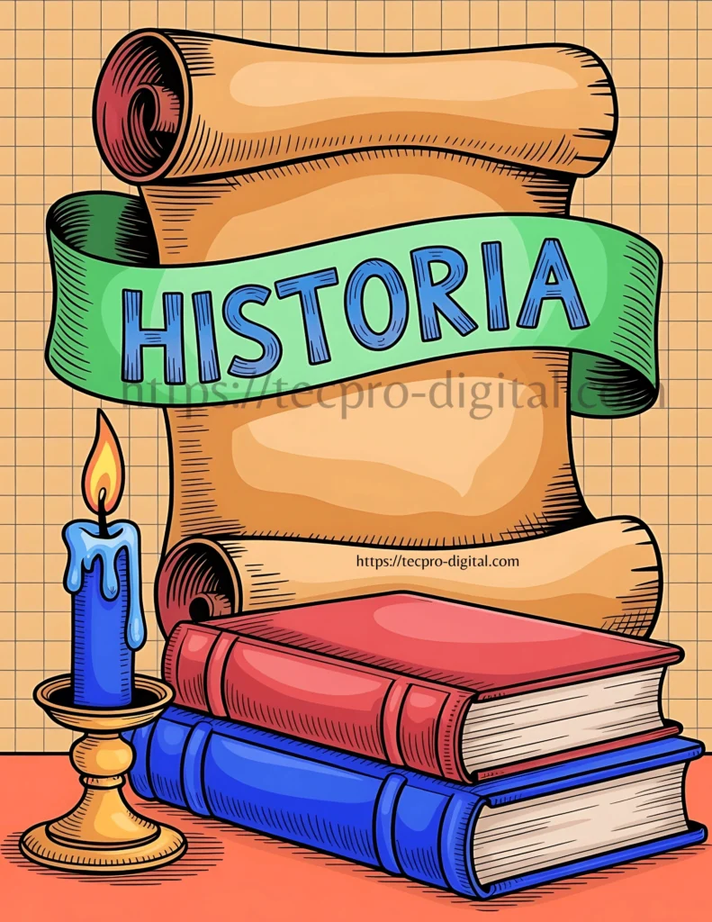 Carátulas de Historia para Cuadernos para Imprimir