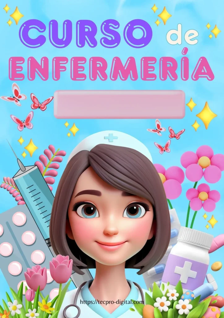 Carátulas de Enfermería para Cuaderno