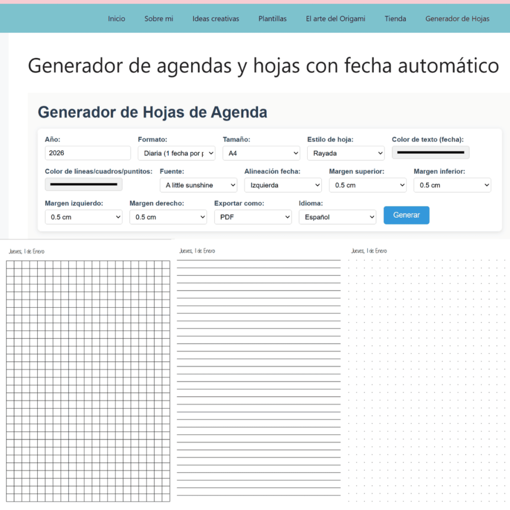 Generador-de-hojas-con-fecha-para-bullet-journal