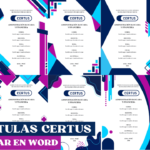 Carátulas CERTUS para editar en Word 2026