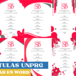Carátulas UPSJB Editables en Word: Imprime y Ahorra Tiempo